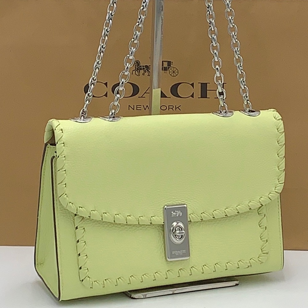 Coach Lane Shoulder Bag With Whipstitch
SV/Pale Lime - Picture 14 of 16